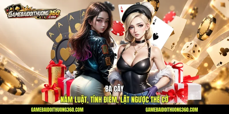 Ba Cây - Nắm Luật, Tính Điểm, Lật Ngược Thế Cờ