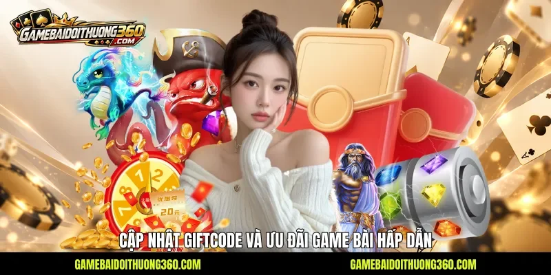 Cập nhật giftcode và ưu đãi game bài hấp dẫn 
