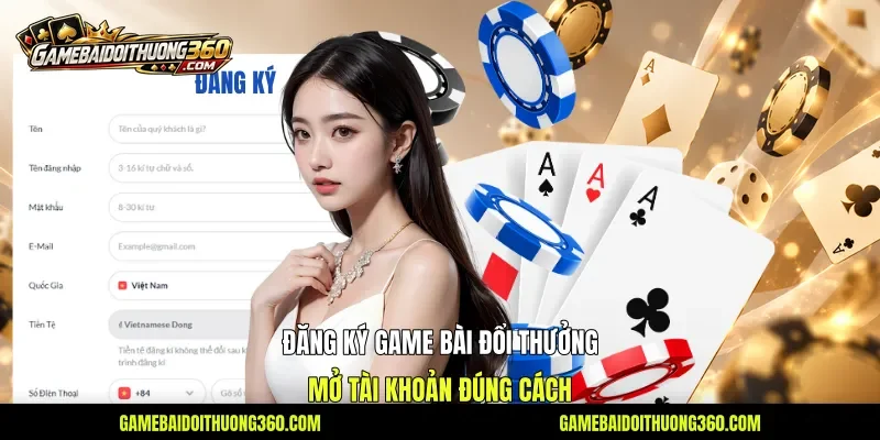 Đăng Ký Game Bài Đổi Thưởng: Mở Tài Khoản Đúng Cách