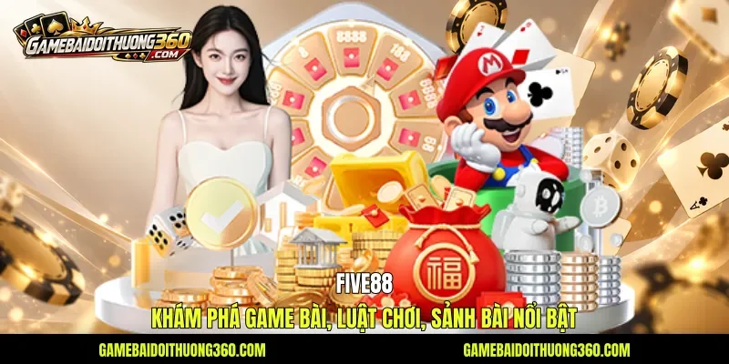 Five88 - Khám Phá Game Bài, Luật Chơi, Sảnh Bài Nổi Bật