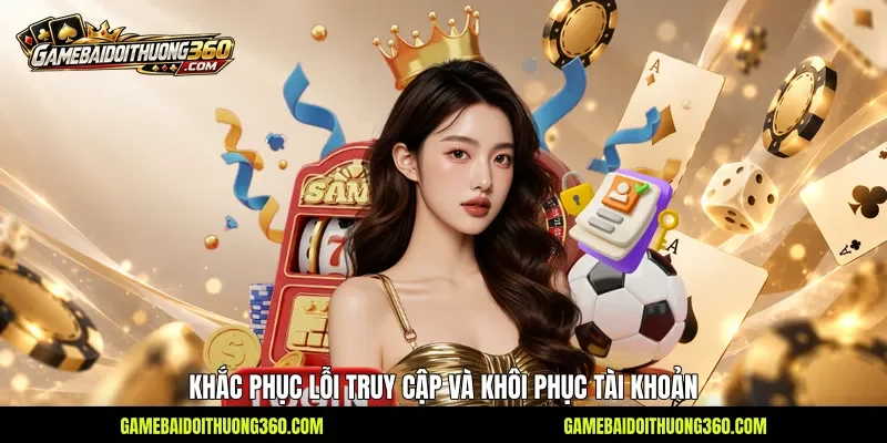 Khắc phục lỗi truy cập và khôi phục tài khoản