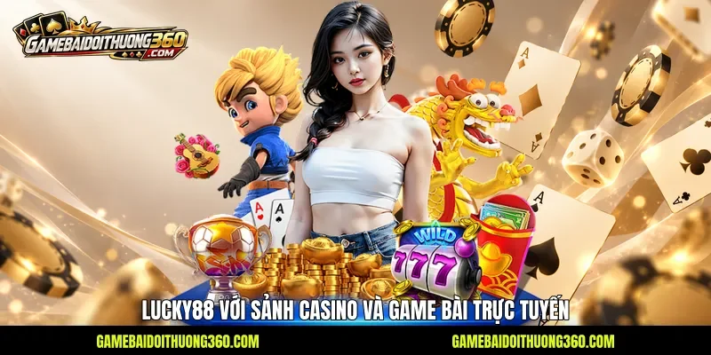 Lucky88 với sảnh casino và game bài trực tuyến Lucky88 với sảnh casino và game bài trực tuyến