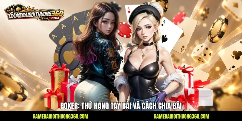 Poker: thứ hạng tay bài và cách chia bài Poker: thứ hạng tay bài và cách chia bài