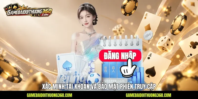 Xác minh tài khoản và bảo mật phiên truy cập