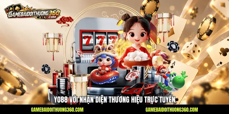 Yo88 với nhận diện thương hiệu trực tuyến